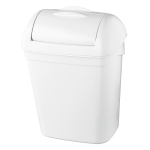 PlastiQline Hygiënebak 8 liter, wit
