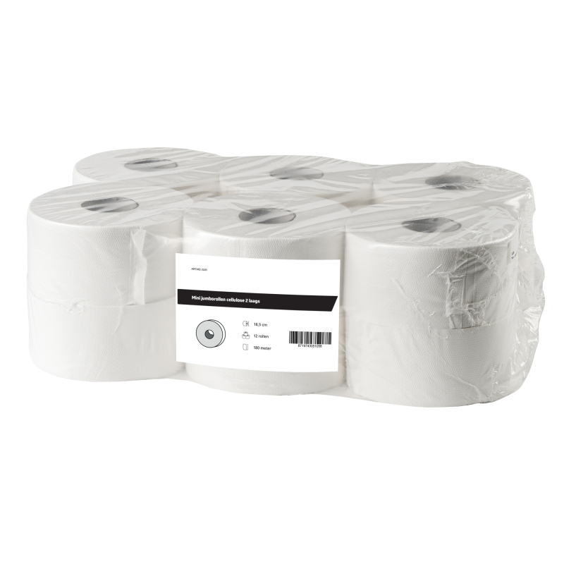 Jumborollen Mini cellulose 2-laags