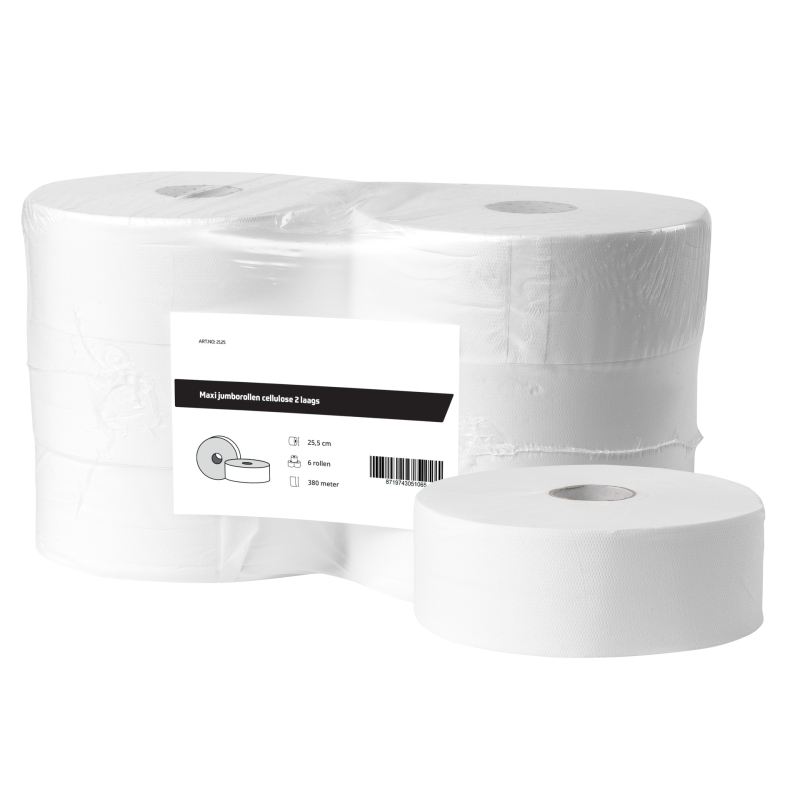 Jumborollen Maxi cellulose 2-laags