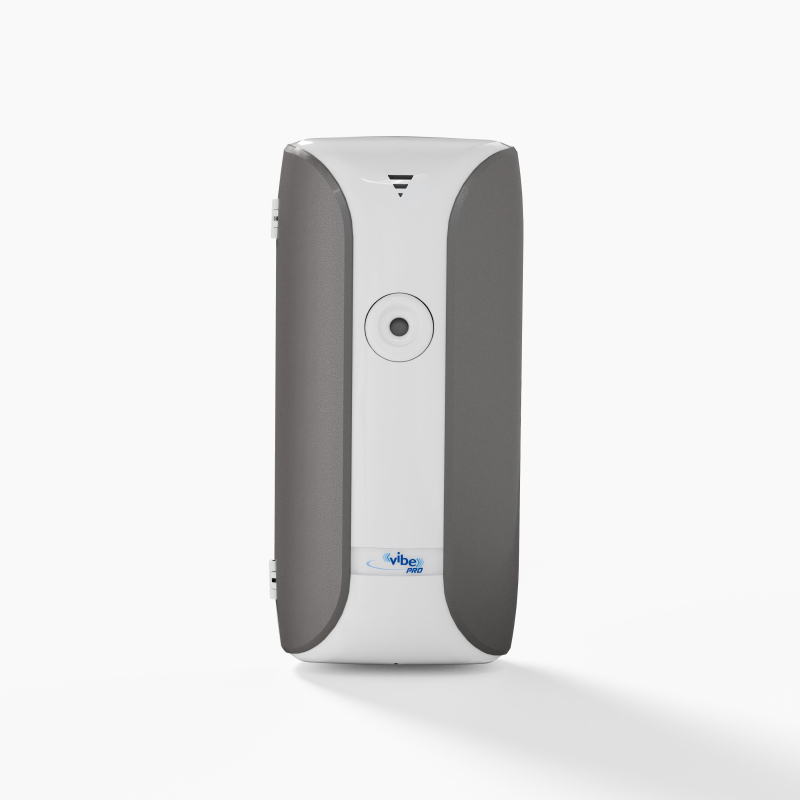 Vibe Pro®, luchtverfrisser dispenser wit/zilver