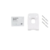 GreenBrush®, toiletborstel montageplaat, wit