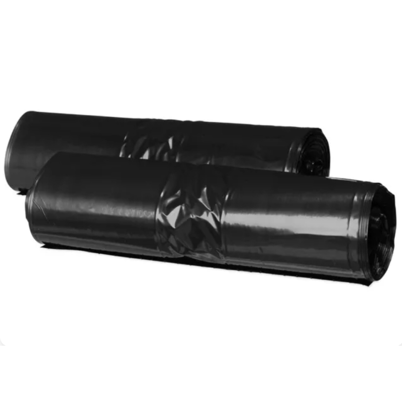 Pl.zak 32 x 40 cm x T25, zwart, HDPE (tbv Tork Hygiënebak mini Bin 5 liter)