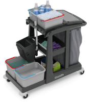 Werkwagen Numatic ReFlow ECO-Matic EM-1, Incl. 2 x 10 liter emmer