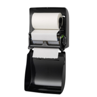 PlastiQline Handdoekroldispenser, zwart