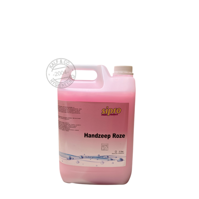 Sipro handzeep roze, 5 liter