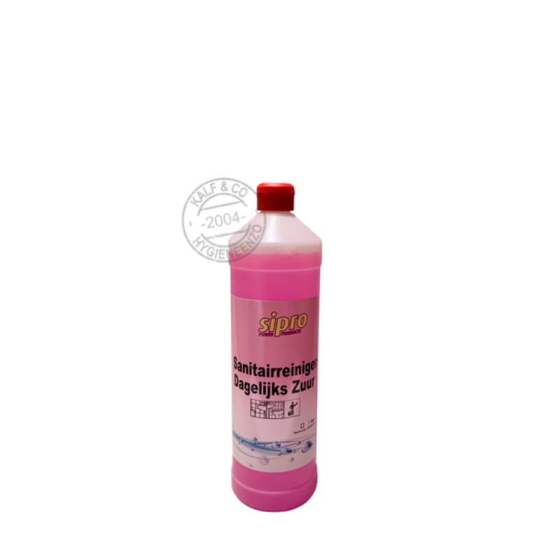 Sipro Sanitairreiniger Dagelijks Zuur, 1 liter