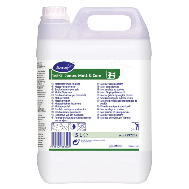 Taski Jontec Matt & Care matte vloeremulsie Doos 2x5L