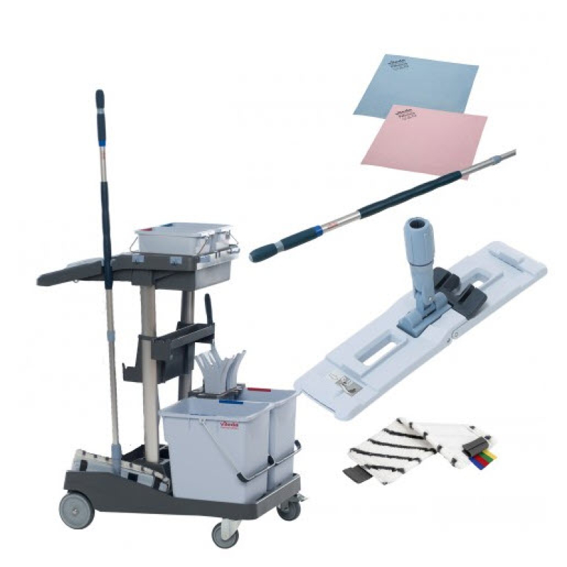 Vileda Werkwagen VoleoPro starterkit